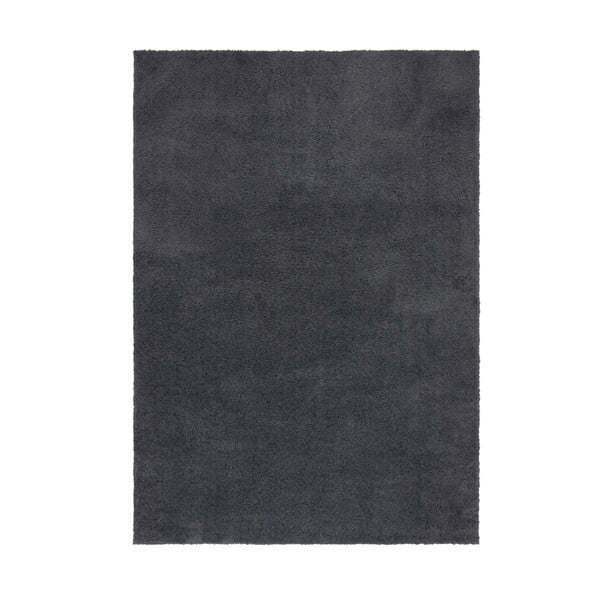 Tmavě šedý pratelný koberec z recyklovaných vláken 160x230 cm Fluffy – Flair Rugs