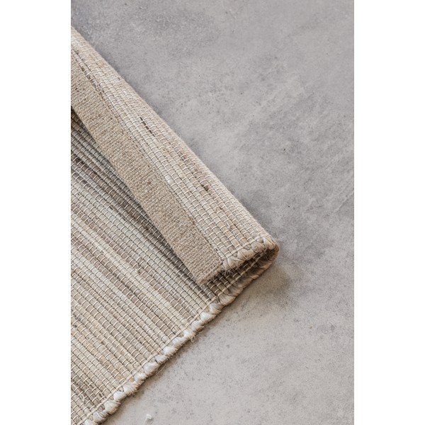 Oboustranný/ručně tkaný běhoun s příměsí juty ve světle přírodní barvě 80x200 cm Dhaka – Hanse Home-image-2