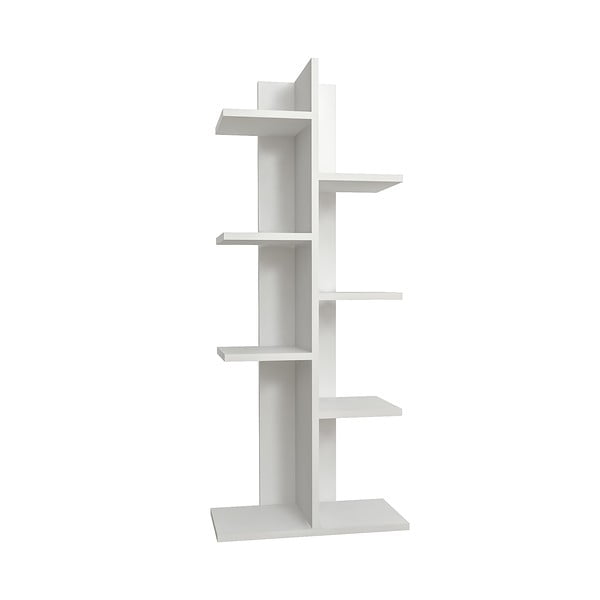 Bílá knihovna 50x120 cm Long – Gauge Concept