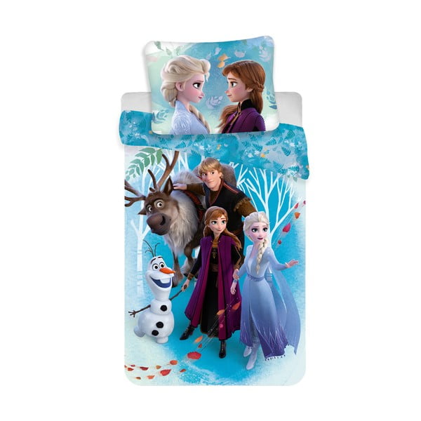 Bavlněné dětské povlečení na jednolůžko 140x200 cm Frozen – Jerry Fabrics