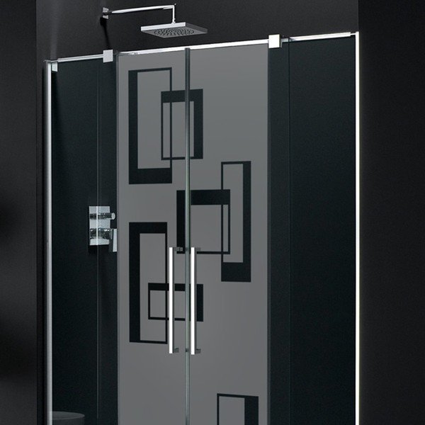 Samolepka Fanastick Douche Rectangles Design, 145 x 55 cm-image-2