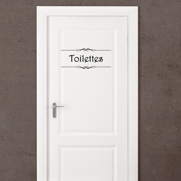 Samolepka Ambiance Salle de bain + Toilettes-image-1