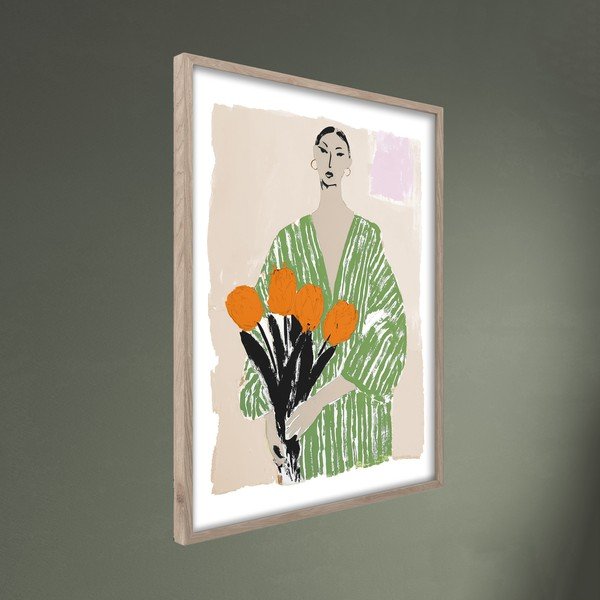 Tištěný obraz s rámem 50x70 cm Stella – Styler-image-4