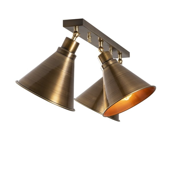 Stropní svítidlo v bronzové barvě s kovovým stínidlem ø 20 cm Tramino – Opviq lights-image-2