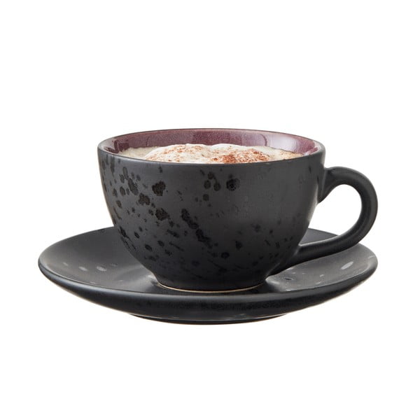 Černé keramické šálky v sadě 4 ks 240 ml Gastro Black/Mix – Bitz-image-2