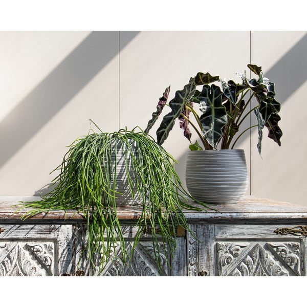 Keramický ručně vyrobený květináč ø 16 cm Dóris – Artevasi-image-1