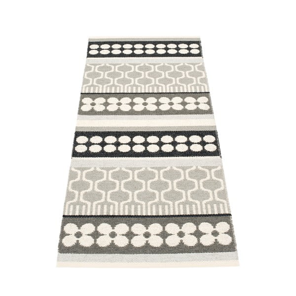 Šedo-krémový vnitřní a venkovní běhoun 70x180 cm Asta Warm Grey – Pappelina