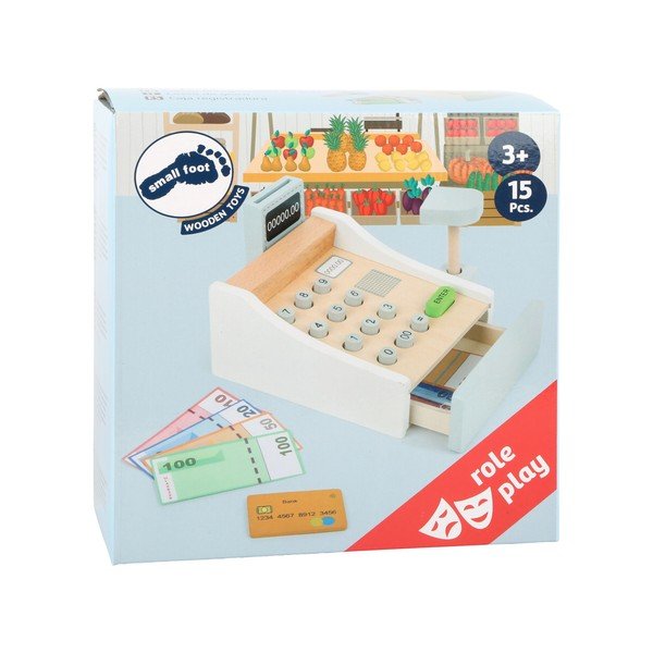 Dětský dřevěný pokladní set Legler Cash-image-3
