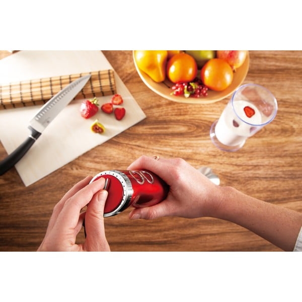 Červený tyčový mixér Burgundy Metallic Line - BerlingerHaus-image-1