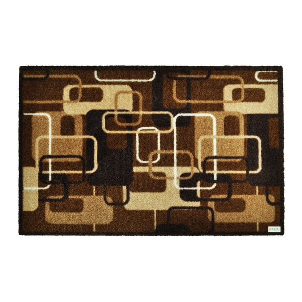 Hnědá rohožka Zala Living Design Retro Brown, 67 x 180 cm