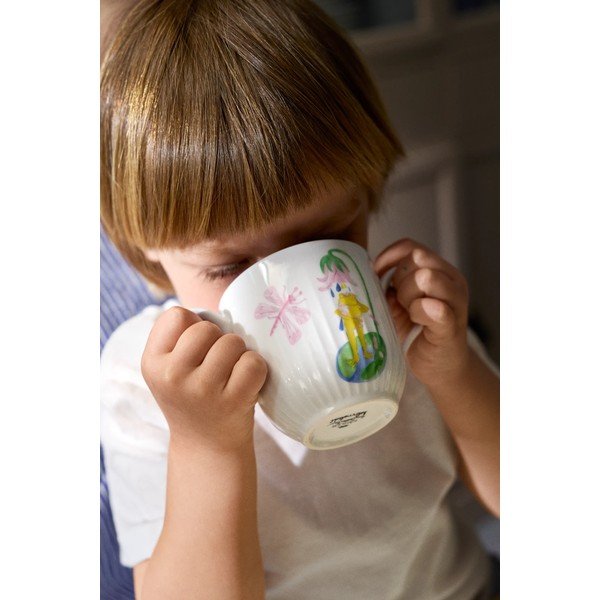 Porcelánová dětská jídelní sada 3 ks Hammershøi Kids – Kähler Design-image-2