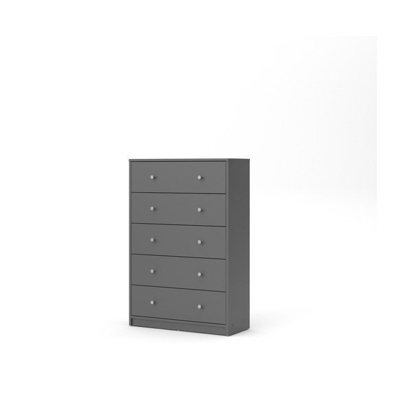 Šedá komoda Tvilum May, 72 x 108 cm-image-4