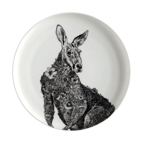 Bílý porcelánový talíř Maxwell & Williams Marini Ferlazzo Kangaroo, ø 20 cm