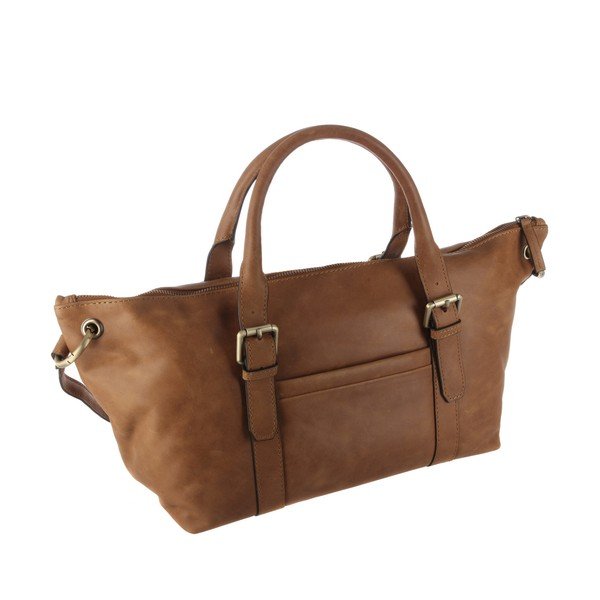 Dámská kožená kabelka Poppy Vintage Treacle-image-4