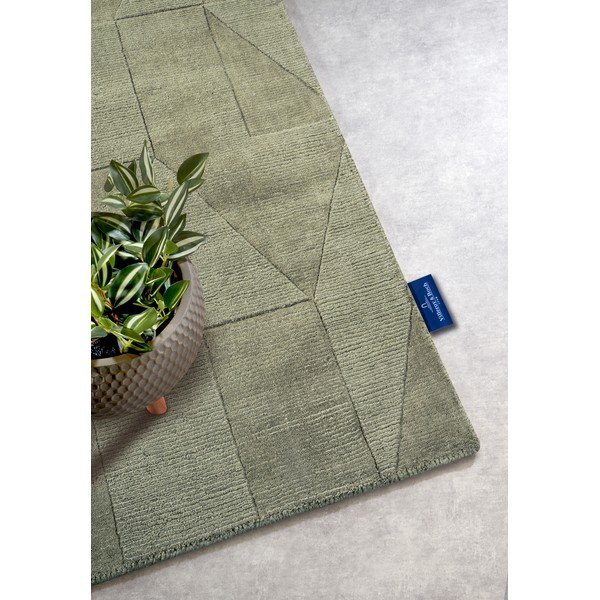 Zelený ručně tkaný vlněný běhoun 80x250 cm Ursule – Villeroy&Boch-image-2