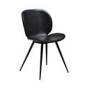 Černá koženková židle DAN-FORM Denmark Cloud