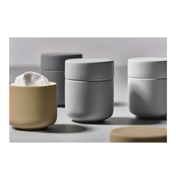 Bílý kameninový koupelnový organizér Ume - Zone-image-3