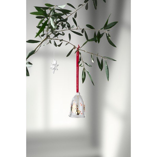 Skleněná vánoční ozdoba Bell – Holmegaard-image-1
