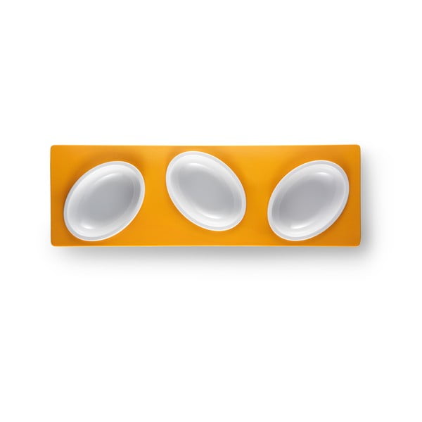 Oranžový servírovací set Entity, délka 30 cm-image-2