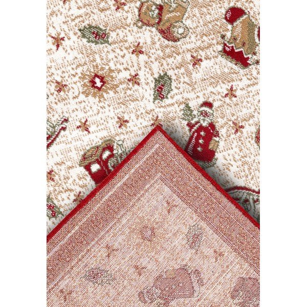 Červený koberec s vánočním motivem s příměsí bavlny 50x80 cm Toy's Delight Red Christmas – Villeroy&Boch-image-4