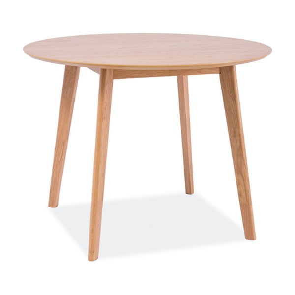 Jídelní stůl s deskou v dubovém dekoru Signal Mosso, ⌀ 75 cm