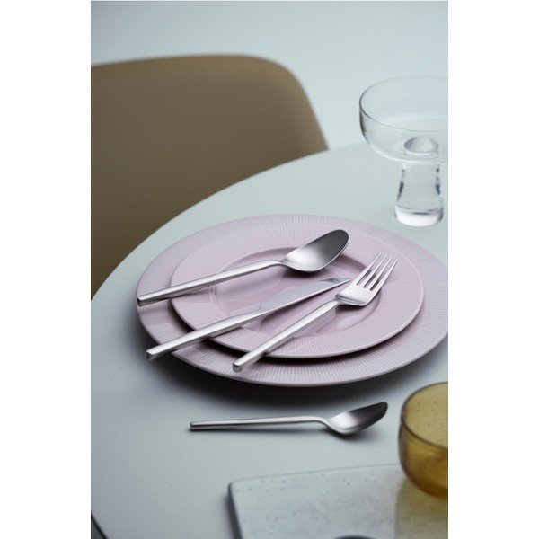 Nerezový příbor ve stříbrné barvě 16 ks Dorotea – Gense-image-1