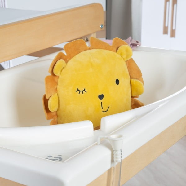 Přebalovací pult v dekoru břízy v bílo-přírodní barvě Baby Pool – Roba-image-4