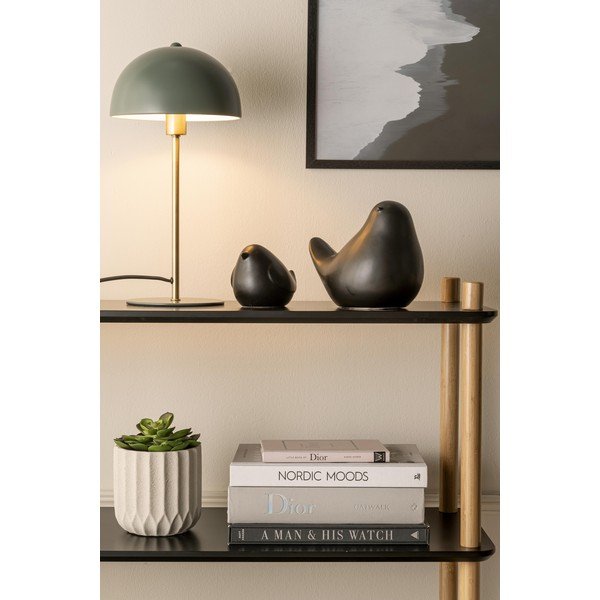 Černý regál s bambusovými nohami Leitmotiv Cabinet Simplicity, 80 x 82.5 cm-image-4