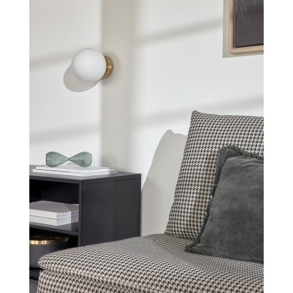 Nástěnné svítidlo ve zlaté barvě ø 13 cm Mahala – Kave Home-image-2