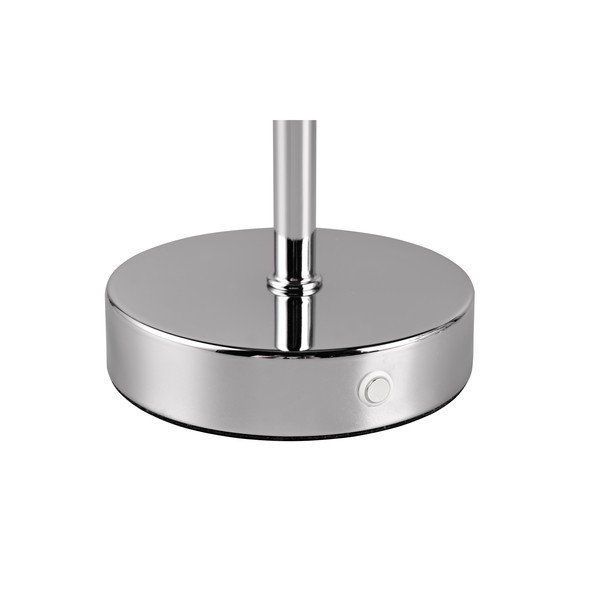 LED stmívatelná stolní lampa v leskle stříbrné barvě (výška 30 cm) Jeff – Reality-image-3