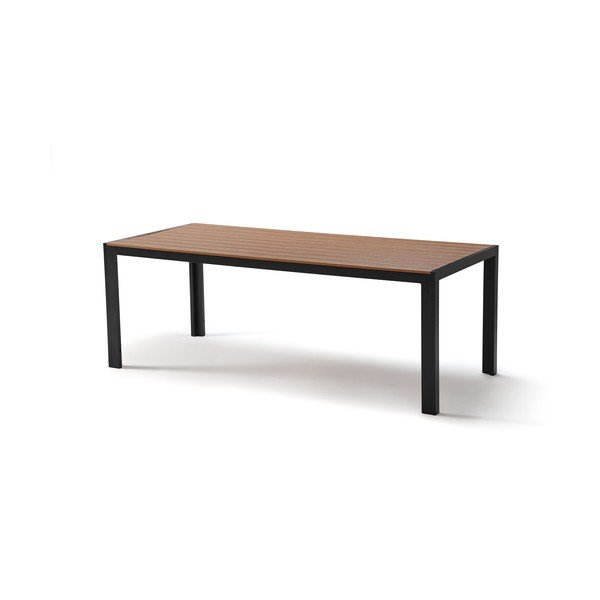 Zahradní jídelní stůl s artwood deskou 90x205 cm Viking – Bonami Selection