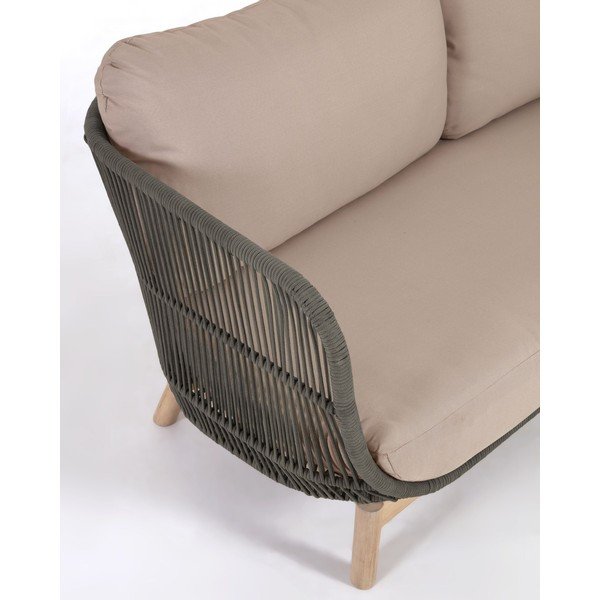 Khaki zahradní pohovka Kave Home Catalina-image-2