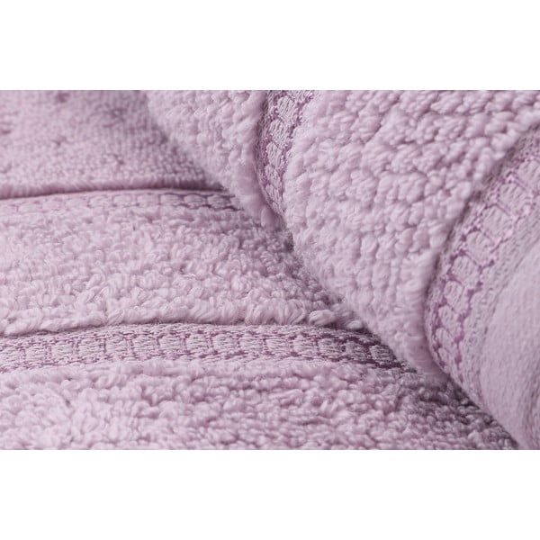 Sada 2 fialových bavlněných ručníků Foutastic Arella, 50 x 90 cm-image-1