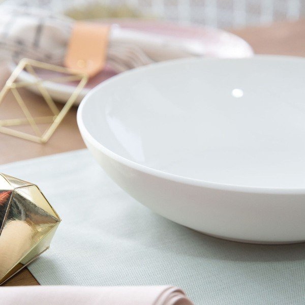 Servírovací bílá porcelánová miska Villeroy & Boch Uni, ⌀ 26 cm-image-3