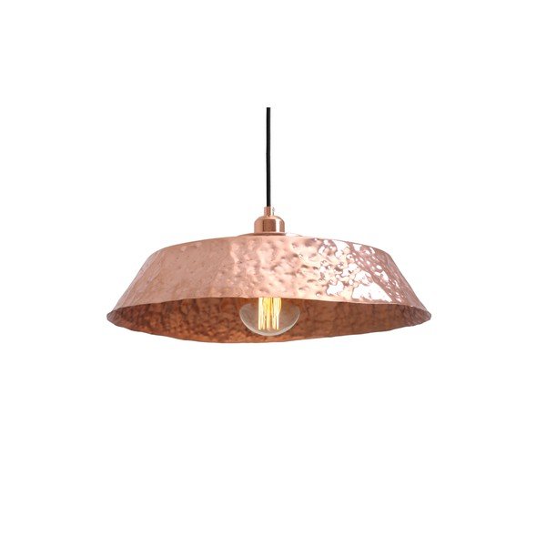 Závěsné světlo v měděné barvě Custom Form Ador, průměr 45 cm