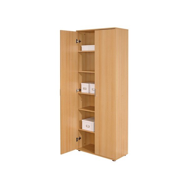 Hnědá dvoudveřová šatní skříň Evegreen House Home, výška 189 cm-image-2