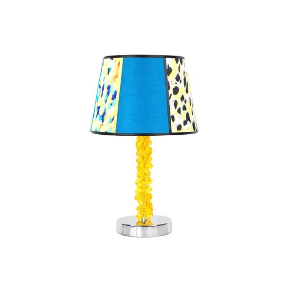 Stolní lampa Crystal Yellow Blue