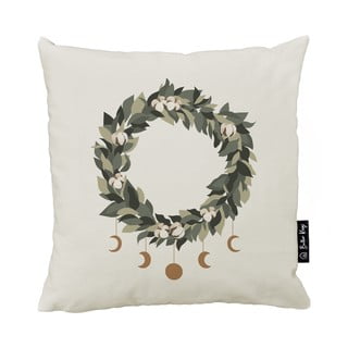 Povlak na polštář s vánočním motivem 45x45 cm Festive Wreath – Butter Kings