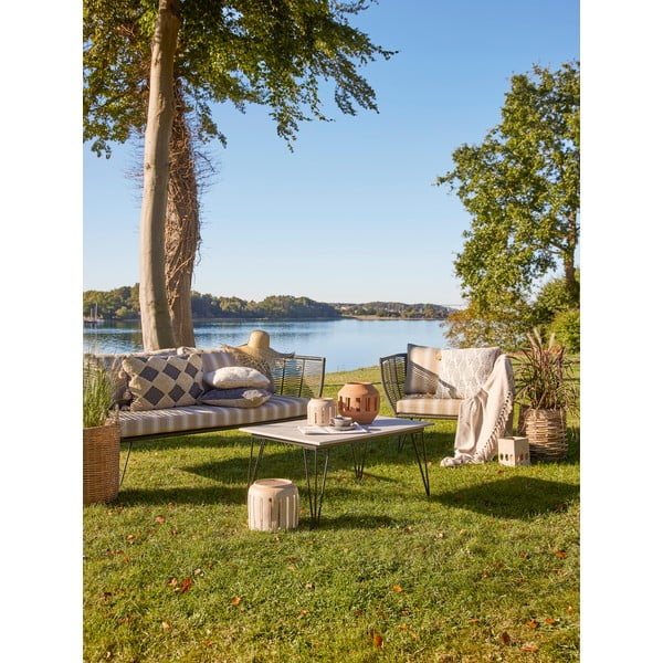 Béžové polstrované zahradní křeslo Mundo – Bloomingville-image-3