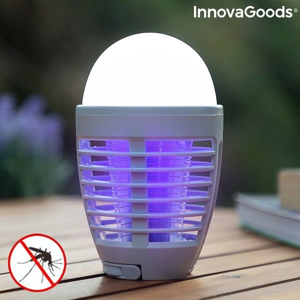 Dobíjecí lucerna proti komárům 2 v 1 InnovaGoods-image-1