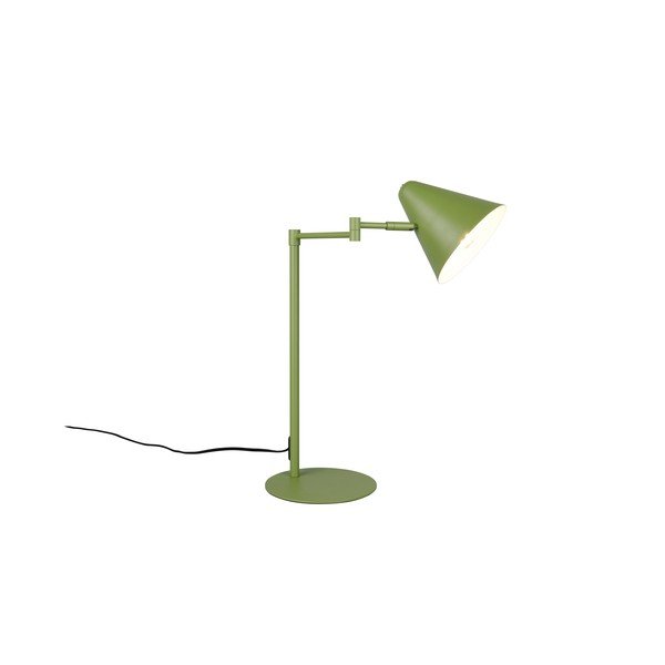 Zelená stolní lampa s ohybatelnou konstrukcí (výška 50,5 cm) Cosima – Trio-image-3