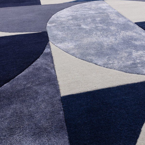 Tmavě modrý vlněný koberec 160x230 cm Indigo – Asiatic Carpets-image-2