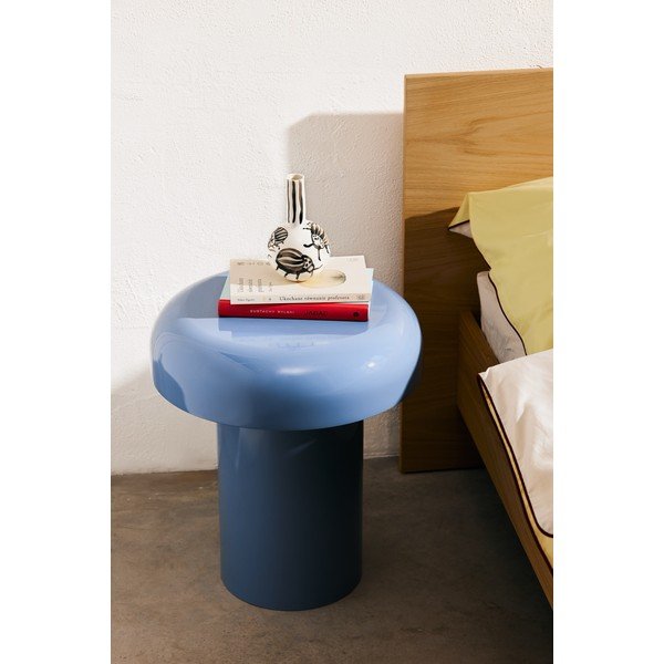 Kovový kulatý odkládací stolek ø 40 cm Miko – noo.ma-image-1