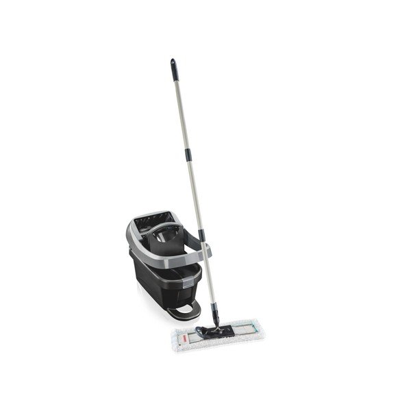 Rotační mop s kbelíkem Profi XL Mobile Black – LEIFHEIT
