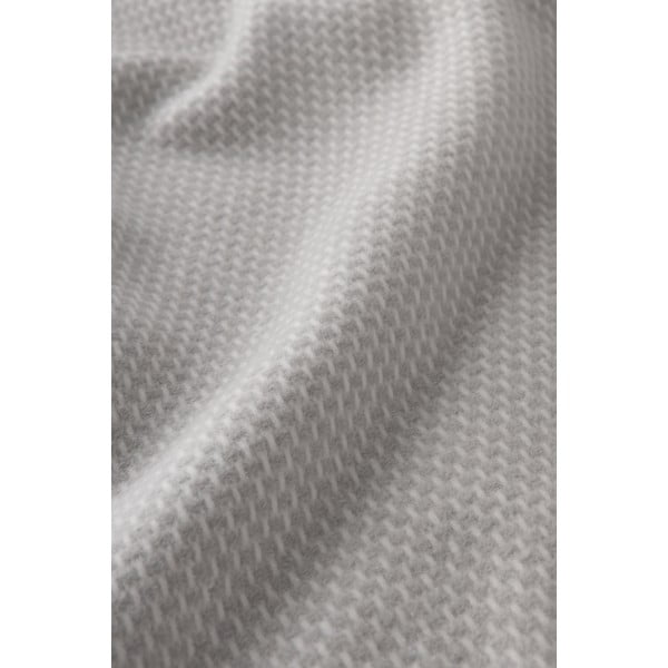 Světle šedý pléd s podílem bavlny Euromant Zen, 140 x 180 cm-image-2