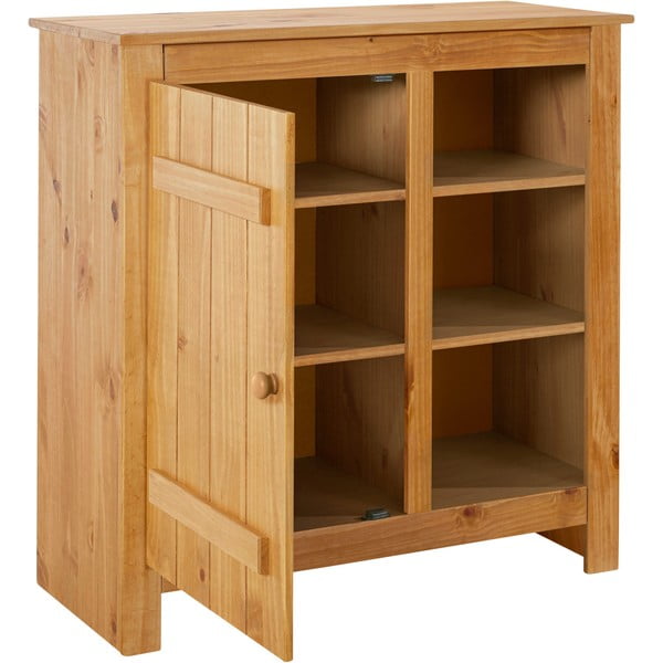 Skříňka z borovicového dřeva v přírodní barvě 90x90 cm Bertram – Støraa-image-3