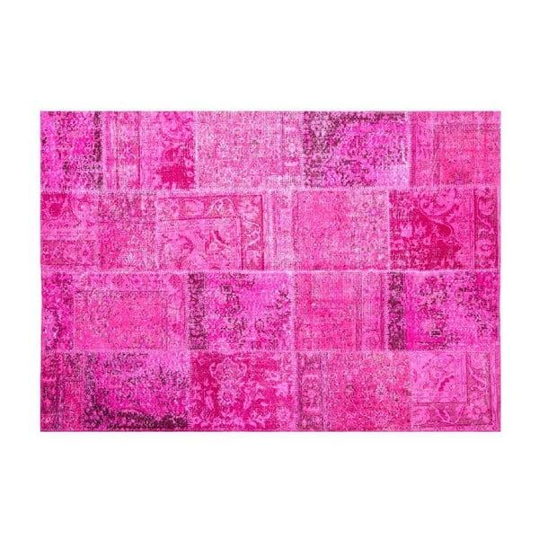 Vlněný koberec Allmode Fushia, 150x80 cm
