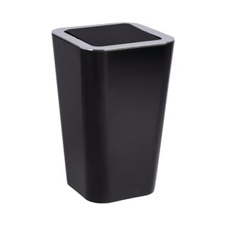 Černý odpadkový koš Wenko Candy
