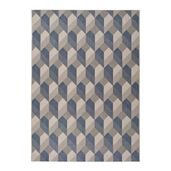 Béžovomodrý venkovní koberec Universal Silvana Miratta, 160 x 230 cm