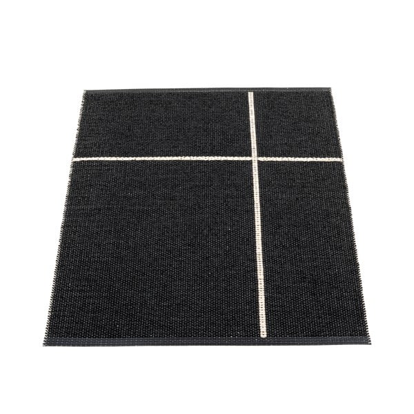 Černý vnitřní a venkovní koberec 70x90 cm Fred Black – Pappelina